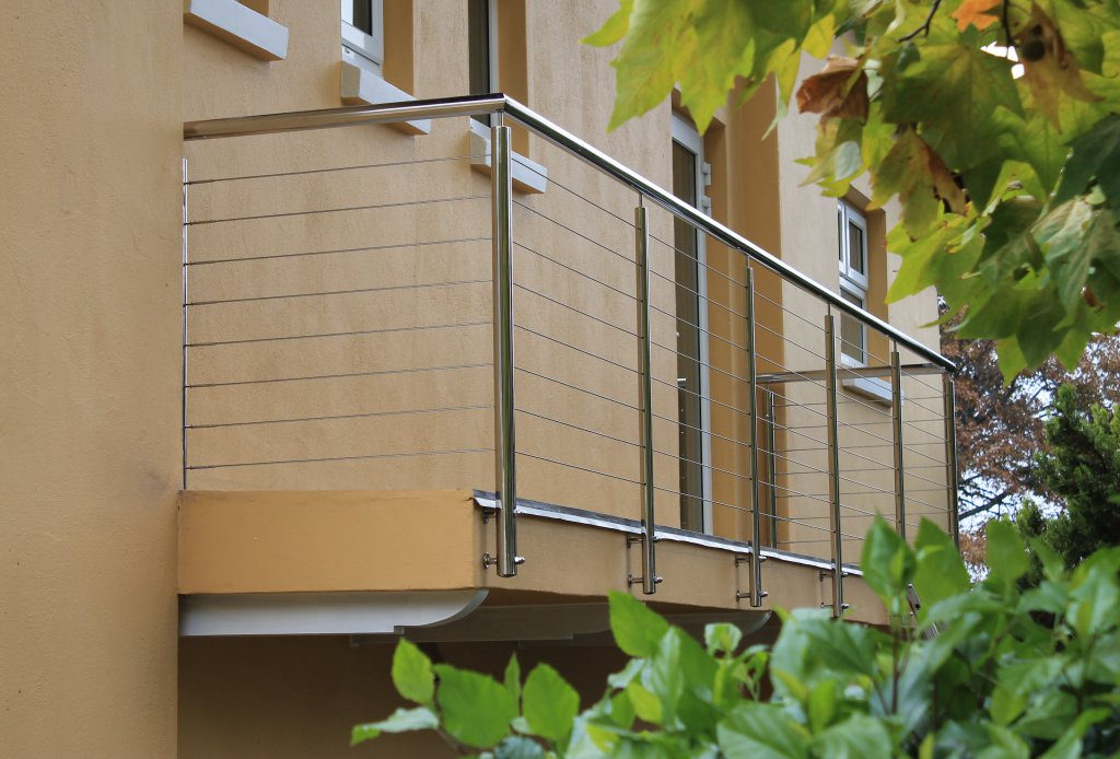 Stainless Steel Balustrade with cables